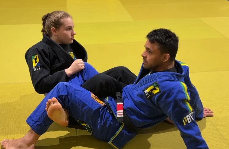Ankle locks from 50/50 position — BJJ technique at Banzai Jiu-Jitsu