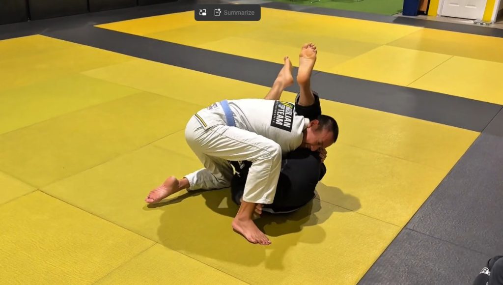 Countering the stack — BJJ technique at Banzai Jiu-Jitsu