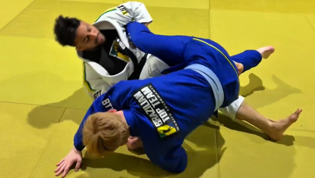 The Reverse X-Guard Sweep — BJJ technique at Banzai Jiu-Jitsu
