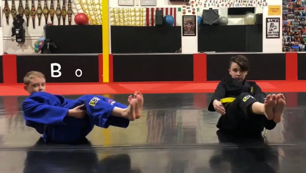 BTT Happy Valley Kids – Fitness Warm up — BJJ technique at Brazilian Top Team Happy Valley Academy